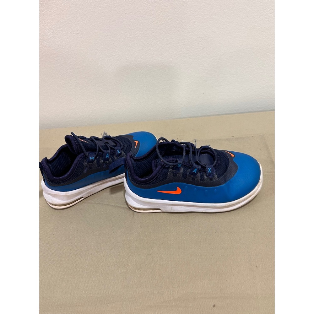 Nike Air Max Axis Toddler Boys Shoes Blue Navy Orange AH5224-402 Size 8C - Picture 3 of 6